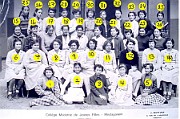 COLLEGE DE JEUNE FILLES  MOSTAGANEM 1953 5 EME